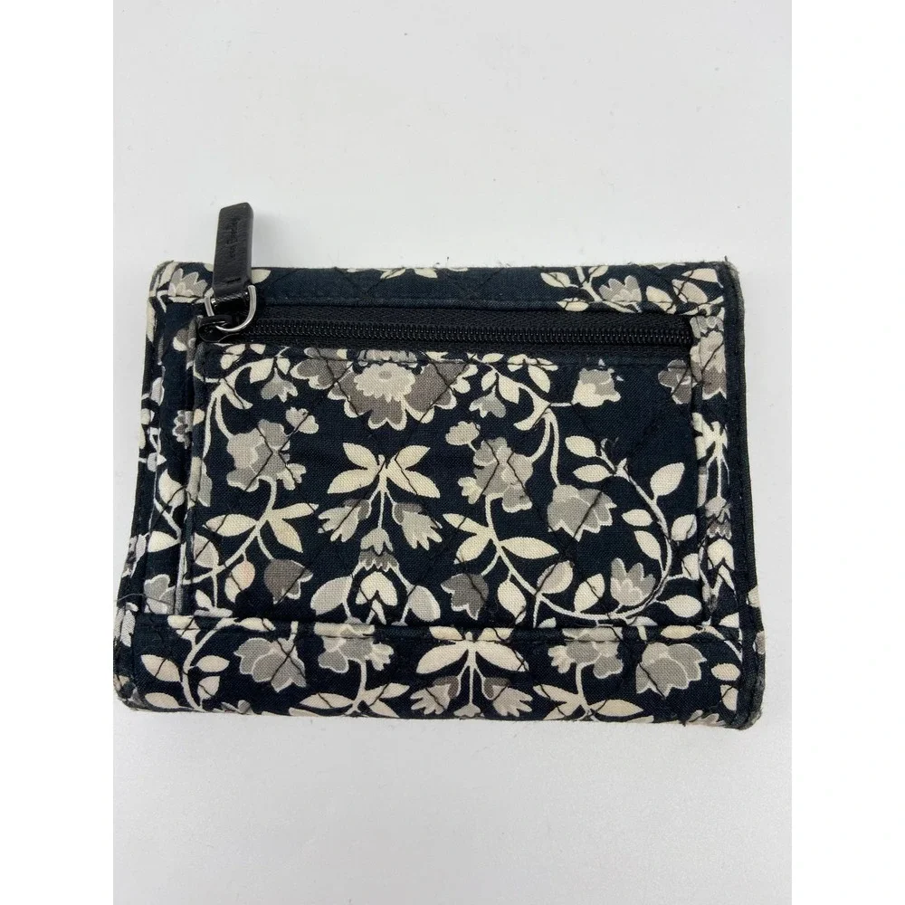 Vera Bradley Purse Handbag + Wallet Chandelier Noir Crossbody Adjustable Strap‎